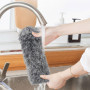 Plumeau télescopique Lavable, plumeau Long Extensible 2,5 m, plumeau poussiere, Toiles d'araignées, Hauts plafonds, Ventilateur 