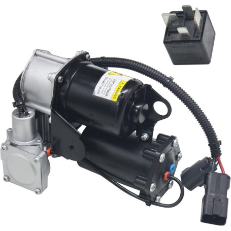 Merautop SJ Pompe de compresseur à ressort pneumatique avec relais de rechange pour Discovery III L319 L320 Accessoires de voitu