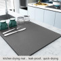 Tapis en Silicone pour Machine à Café - Tapis Antidérapant et Imperméable (30x40 cm) pour Électroménagers, Idéal comme Tapis Égo