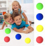 Lot de 8 balles en mousse, balles de plage, balles de jonglage, petites boules souples pour enfants, 6 cm de diamètre, balles en