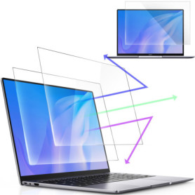 2 Unités Protection D'écran pour 16 Pouces 16:10 Aspect , Anti-lumière Bleue Film Protection Ecran Premium Pour Ecran Pc Moniteu