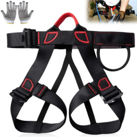 Harnais D'escalade, Harnais D'escalade De Sécurité, Ceinture De Sécurité Anti-Chute, Charge Maximale 800 Kg Ceinture D'escalade 
