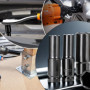 Lot de 11 douilles à percussion 1/2", jeu de douilles 1/2, jeu de douilles hexagonales, jeu de douilles 10 x 24 mm, jeu de clés 