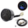 ANCLLO compteur kilométrique de moto universel LCD compteur de vitesse numérique jauges de tachymètre avec veilleuse adaptée à l