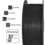 GEEETECH Filament PLA 1.75mm Imprimante 3D Filament PLA pour Imprimante 3D, 1kg Spool, Noir