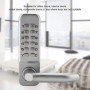 Smandy Verrouillage de Code, Serrure de Porte sans clé en Alliage de Zinc à 1 à 11 Chiffres Serrure à Code à Combinaison Pratiqu