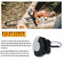 HAISHINE Bouchon d'Essence Bouchons pour Réservoir à Huile Carburant Tronçonneuse pour STIHL MS171 MS181 MS200 MS210 MS200T MS21