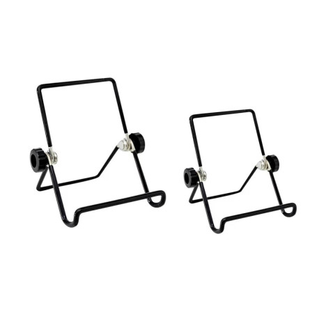 Décorative Photo Cadre Support Présentoirs Noir Photo Chevalet Tablette Pliable Réglable Chevalet Fer Supports de Présentation P