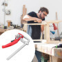 WANDGU Serre-joint en acier : pince de serrage rapide, plage de serrage 160 et profondeur de projection 60, fixation de rails de