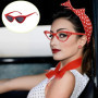 BOBOZHONG Années 50 Costume Accessoires,Accessoire Annee 50 Femme,Accessoires Rockabilly Femme,Bandeau,Chat Lunettes,Écharpe,pou