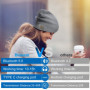 Bonnet Bluetooth Stéréo -Bonnet Thermique Bluetooth avec casque Stéréo intégré,MIC, 200mAh Batterie rechargeable,Jusqu'à 8 Heure