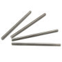 Lot de 4 tiges filetées M8 x 150 mm en acier inoxydable 304 avec filetage à droite