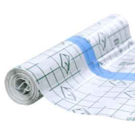 15 cm x 4 m - Film de protection autocollant - Transparent et respirant - Pour peau tatouée