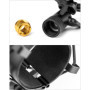 QWORK® Shock Mount Micro en Metal, Pied de Micro Shock Mount Anti-Vibration pour Microphone à Condensateur avec Diamètre de 45 m