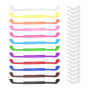 ZGDEIWGF 12 pièces de sangles de lunettes pour enfants, 10 paires de housses antidérapantes, sangles de lunettes de soleil, sang