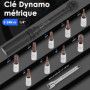 Gaethra Cle Dynamometrique Velo Pour VéLo 2-24 Nm, Petite Cle Dynamometrique 1/4, PréCision D'Erreur De ± 3%, 72 Cle A Molette P