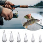 Roosea 28 PCS Poids de Pêche Sinker Plomb de Peche Plomb Drop Shot Plombs de Poids Plomb Peche Carpe Plombs de Pêche pour la Pêc