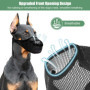 prota Museliere pour Chiens Ajustable Muselière Chien, Muselière en Nylon Réglable avec Sangles, Muselière en Maille Respirante 