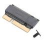 ASHATA Carte Adaptateur SATA M. 2 vers pour 2012, SATA M.2 NGFF SSD vers Disque Dur 2012, Adaptateur sans Pilote