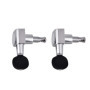 2L2R Ukulele Tuning Pegs Alliage de Zinc Précisément Ukulele Verrouillage Tuners Mécaniques pour Ukulele String Tuning