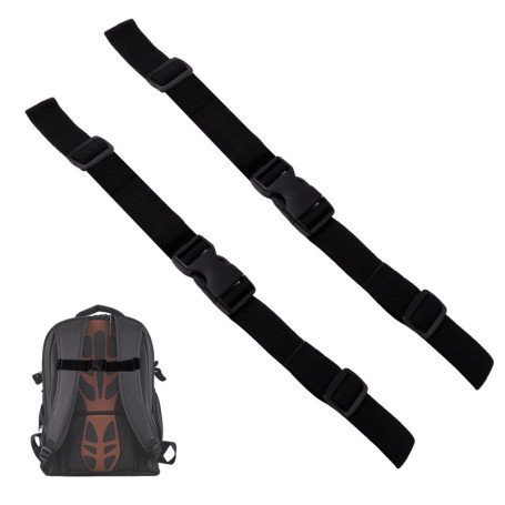 Primasage 2 Pièces Sangle Sac a Dos, Antidérapantes Attache Sac a Dos Réglables Sangle de Poitrine Sac à Dos Adaptées pourd Le J