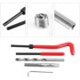 CENPEK Kit de réparation de Filetage M6 x 1,0-25 pièces - Kit de réparation de Bobine hélico?Dale de Voiture - Compatible avec k