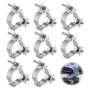 Bordeag Lot De 8 Truss Clamp Crochet De Fixation, Crochets De Fixation Éclairage De Scène, Truss Clamp Pince De Lumière De Scène