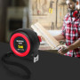 Wantli Mesure auto lock 5 M x 19 mm - Mètre à Ruban, Revêtement Mylar Anti-Abrasion et Anti-Corrosion, Boitier Ergonomique Bi ma