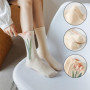 4 Paires Chaussettes Femme Chaussettes Florales Mignonnes Pour Femmes,Chaussettes Femme Fantaisie,Chaussettes Vintage en Coton à