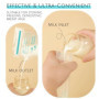 Sachet de Conservation Lait Maternel 250ML,90PCS Sachet Lait Maternel avec Zone d'Écriture,Sac Congelation Lait Maternel,Pré-Sté