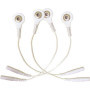 Tens Lot de 4 câbles de raccordement pour électrodes TENS, 2 mm, pour machines Tens