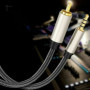 NC Câble RCA plaqué or 3,5 mm jack vers RCA / phono stéréo Y Splitter audio AUX Câble audio numérique HDTV Câble de connexion au