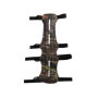 Namvo Protection de Bras réglable en Cuir pour tir à l'arc - Camouflage - 4 Sangles et Protection des Doigts en Silicone
