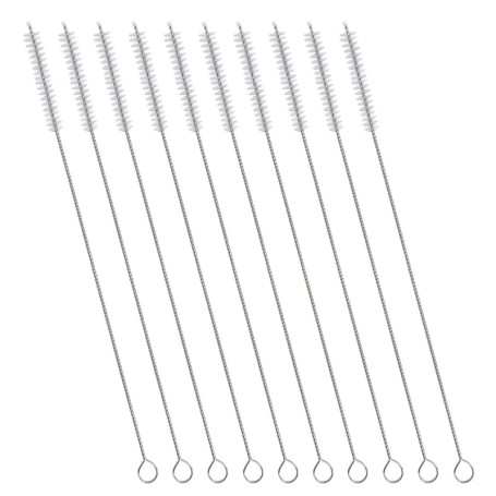 KSBBHDS 10 Morceaux De Pinceau en Paille, Outils De Nettoyage De Paille, Outils De Cuisine, Adaptés Aux Restaurants, Bars Et Mai