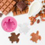 Moule À Tortue En Silicone, 2 Pièce, Moule À Chocolat, À Gâteau, À Fondant, Outils De Cuisson À Faire Soi-Même