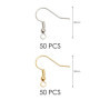 TYFGRT Crochets De Boucles D’Oreilles 100Pcs, Accessoires De Boucles D’Oreilles DIY, Kit D’Artisanat De Boucles D’Oreilles, Acce