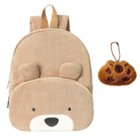Sac À Dos d'ours À 1 Pièce, Remorque en Peluche d'une Pièce, Sac À Dos De Dessins Animés Sucrés, Sac À Dos pour Enfants, Sac À D