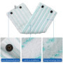Lot de 4 serpillere microfibre pour Leifheit Combi/Clean Twist M Micro Duo, adaptées à tous types de sols, housse de rechange po