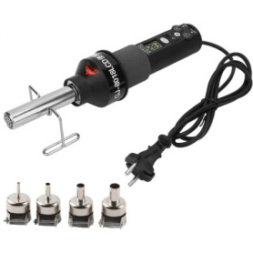 DEWIN Air Chaud Station, Soudage Pehd Soudure Polyethylene 450W 220V Lcd Réglable dn Chaleur électronique Pistolet à Air Chaud à
