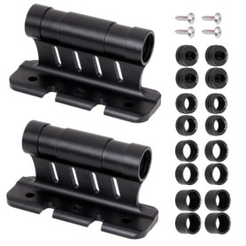 2 Pièces Support de Fixation de Fourche de Vélo avec Blocage Rapide pour Fourche à vélo pour Camion, Porte-vélo, Remorque pour 5