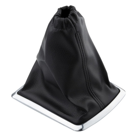 ZEALfix Couvercle de Levier Vitesse pour Focus 2005-2012 Noir SI-A0346 pour Focus MK2 2005-2008 Cuir PU noir