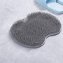 Laveur de Pieds de Douche,Brosse à Récurer pour Massage des Pieds de Douche avec Antidérapant et Poils Forts Doux pour Soins des
