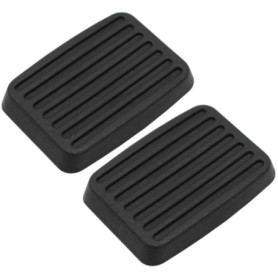 BIAREN Lot de 2 coussinets de pédale de frein et d'embrayage en caoutchouc pour Hyundai I10 Getz Accent Elantra Excel Tiburon Sc