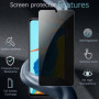 Vuciya Lot de 2 Protection Écran Anti-Espion pour Huawei P30 lite Verre Trempé Lot de 2 Protecteur d''Objectif de Caméra 9H Dure