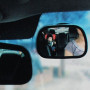 OFKPO Rétroviseur pour Siège de Sécurité à l'Intérieur de la Voiture, Bébé Vue Arrière Miroir, Retroviseur de Surveillance Régla