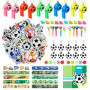 YAMAIDUO 120 Pièces Kit Football Pinata Anniversaire Garçon, Decoration Anniversaire Foot Sachet Anniversaire Enfant pour Pinata