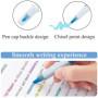 EooUooIP Surligneurs, 15 Couleurs Surligneur Pastels, Stylos marqueurs à pointe biseautée pour Note de Journal, Étudiants, Enfan