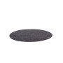 Alnicov Tapis de plateau en feutre antistatique épais de 2 mm Tapis anti-vibration Tapis audiophile pour platine vinyle LP Gris