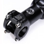 ANCLLO Potence de vélo réglable ± 60 degrés 25,4 mm réglable pour VTT, vélo de route, cyclisme 90 mm