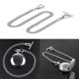 1 Pièces Chaîne de Gilet Montre de Poche, Chaîne de Montre Pendante, Chaîne Classique en Métal, Chaîne d'Albert pour Hommes, ave